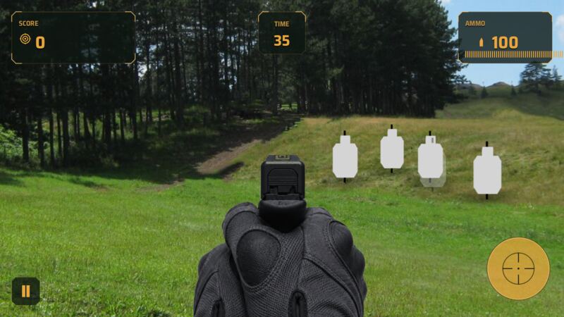Arcade mode, a hundred rounds on the clock
